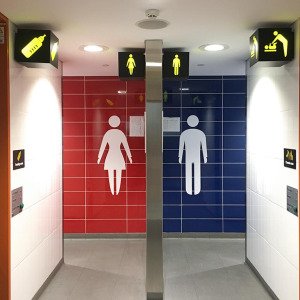 5 simple ways  you can make bathrooms safer for trans and nonbinary people