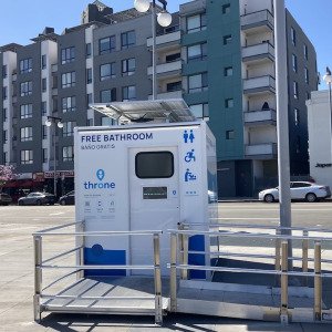 Cities have a public bathroom crisis. Are smart, portable bathrooms the way forward?