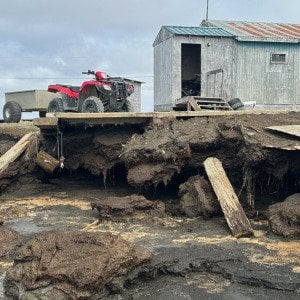 Floods are swallowing their village. But for them and others, the EPA has cut the lifeline.