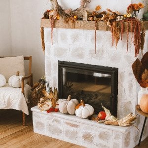 5 fall holidays worth decorating your fireplace for