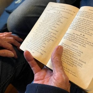 A centuries-old Appalachian hymn singing tradition is still soothing souls