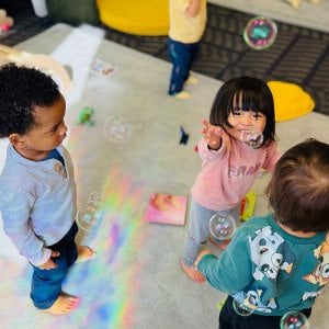 The affordable daycare that keeps parents close