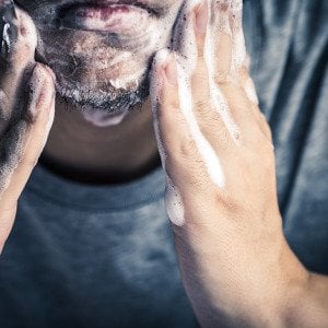 How often men should wash their face