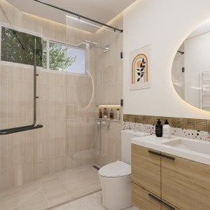 Modern bathrooms reduce mold risks and improve daily living