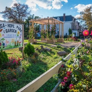 Near this city's new green spaces, a dramatic reduction in crime