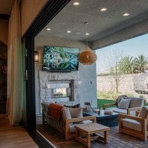 Outdoor televisions gain ground as Americans invest in backyard living