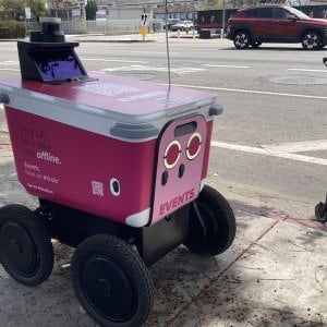 Could delivery robots help pay for better city sidewalks?