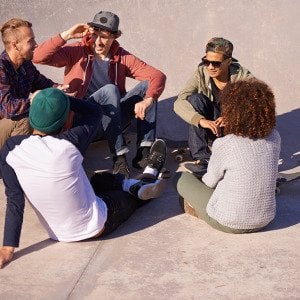 The confidence rules of group hangs