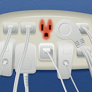 Watt&lsquo;s too much? How much can you plug into one outlet?