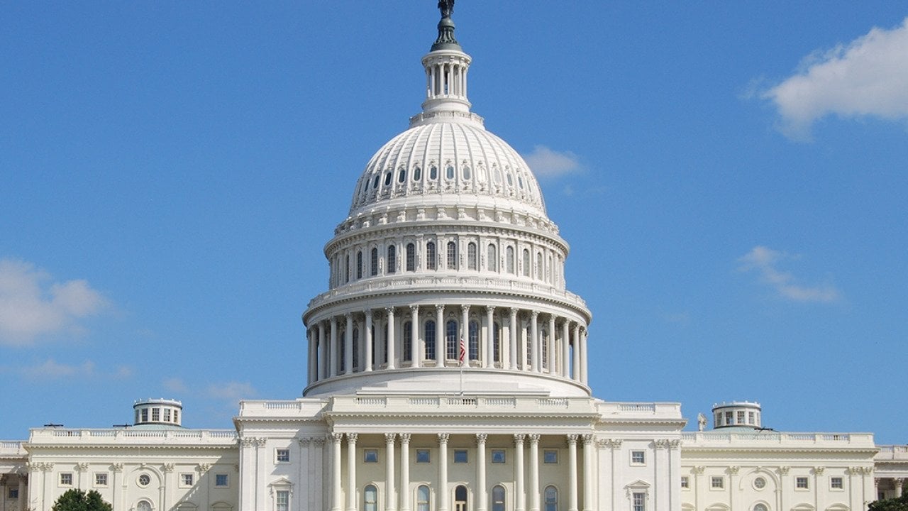 The United States Capitol.