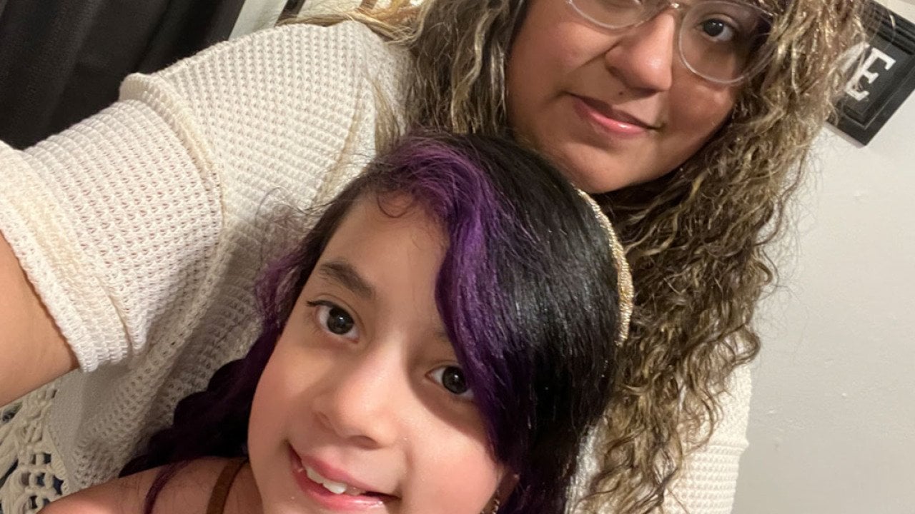 Sierra Rios and her daughter, Nevaeh.