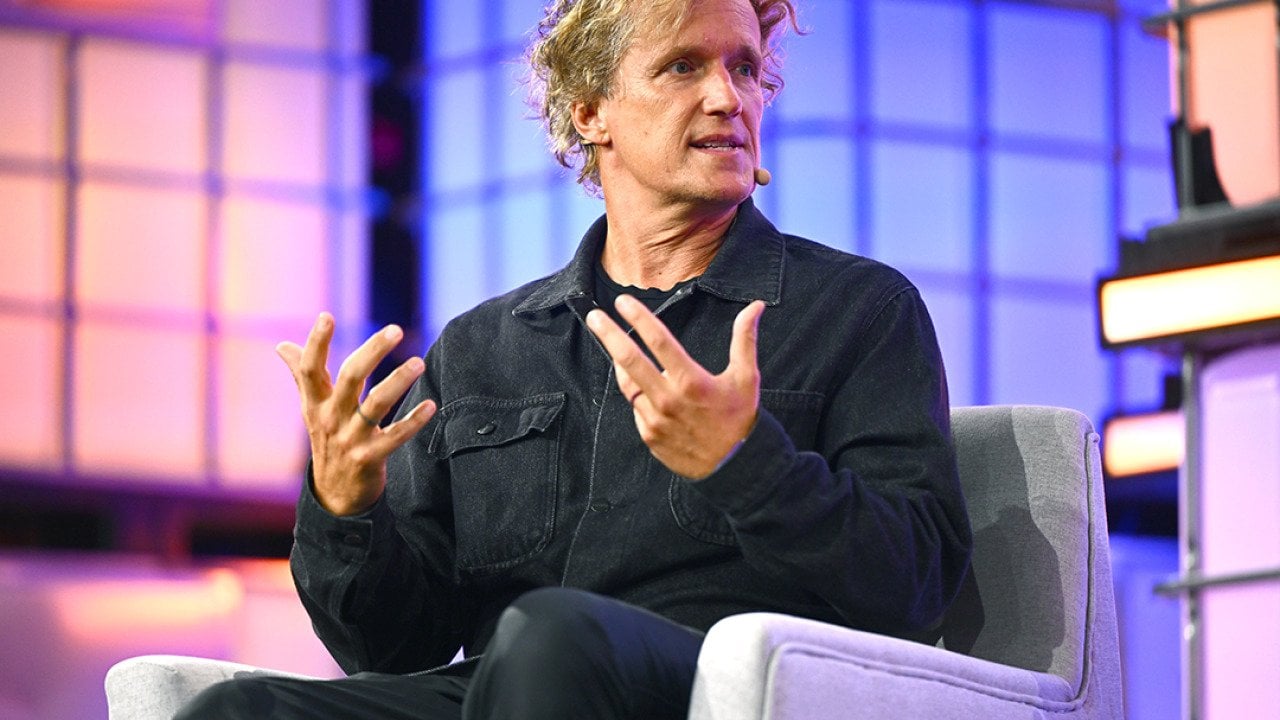 ves Behar, Founder & CEO, FuseProject and TELO Trucks, on Creative Summit stage during day two of Web Summit 2025 at the MEO Arena in Lisbon, Portugal.