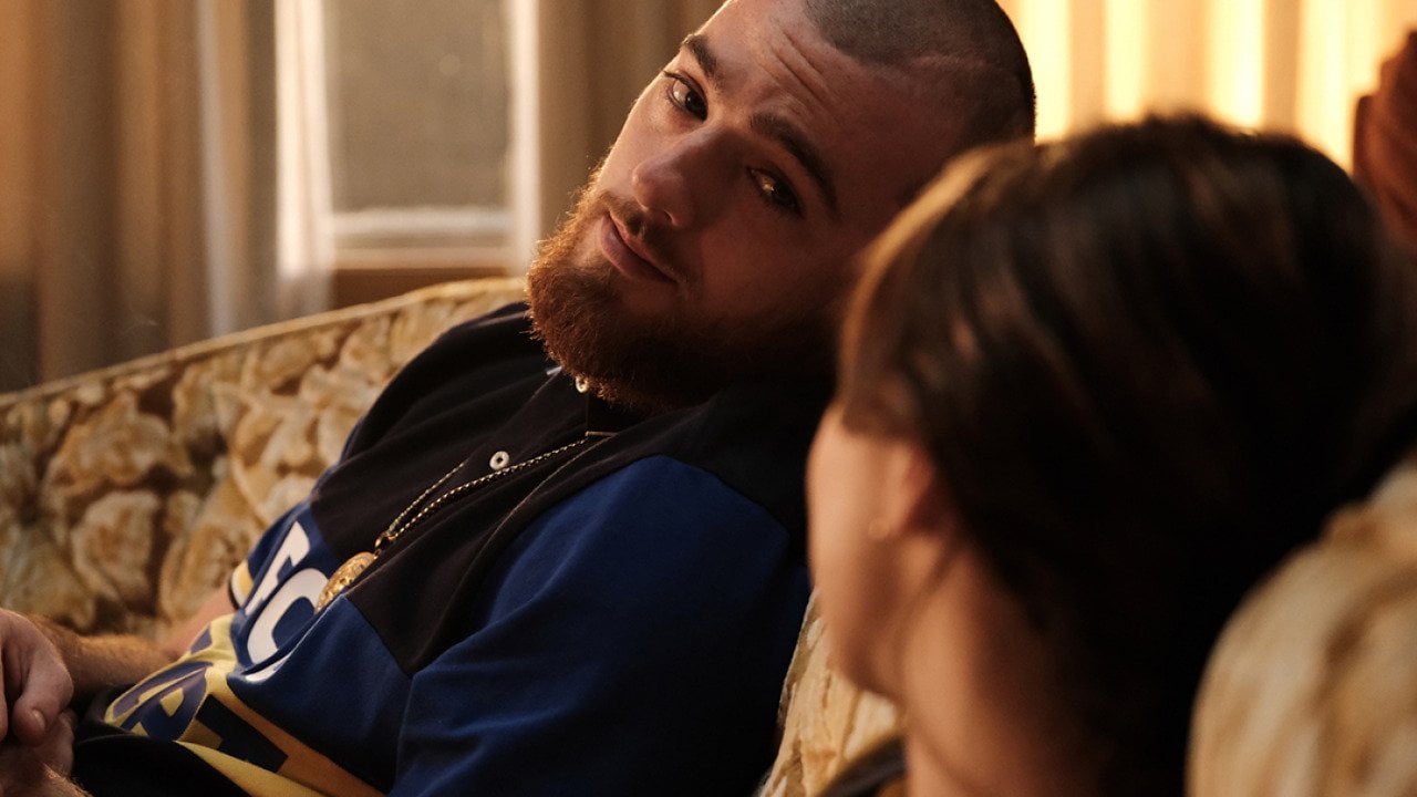 A promotional still of Angus Cloud as Fezco in Season 2, Episode 6 of HBO's Euphoria.