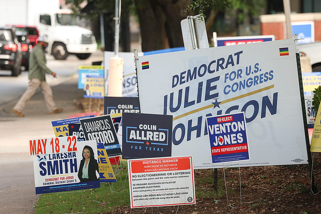 Survey: Gen Z most receptive to political yard signs