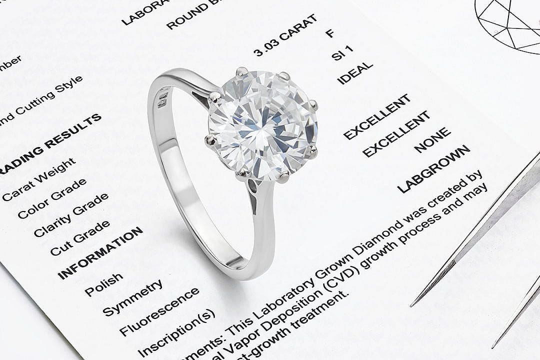 Report: Lab-grown diamonds reach 51% of new engagement rings in 2026
