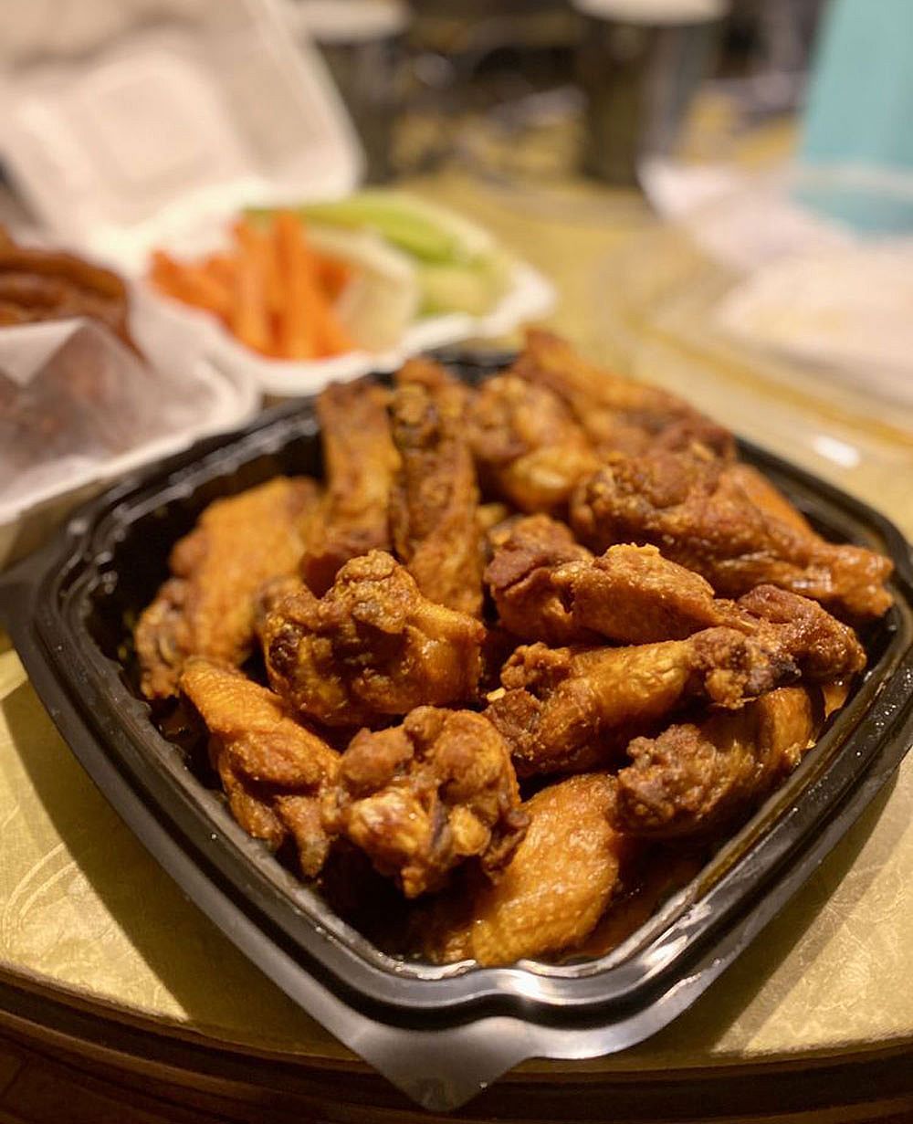 20 piece wings order at The Wing Bar