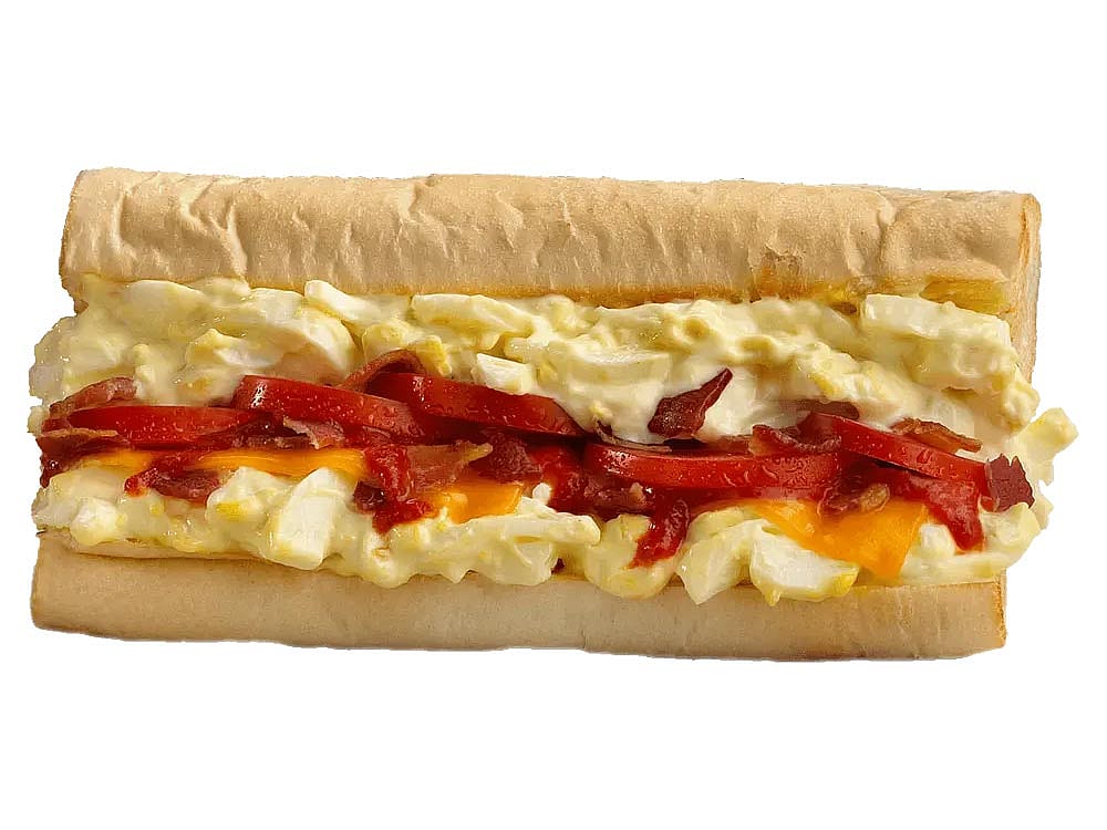 Egg Salad sandwich from Which Wich