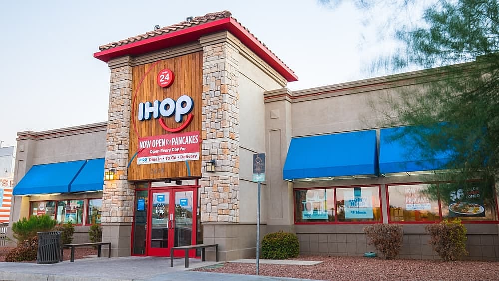 IHOP restaurant on S Eastern Ave. The Glendale, CA based chain specializes in pancakes.