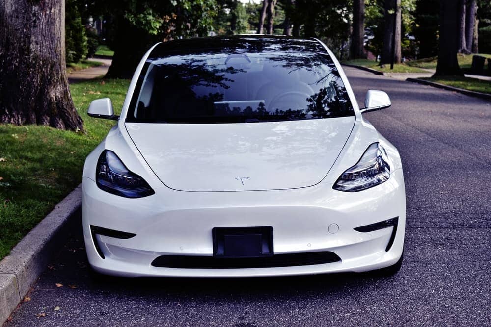 Tesla Model 3. Automotive, Electric Vehicle EV