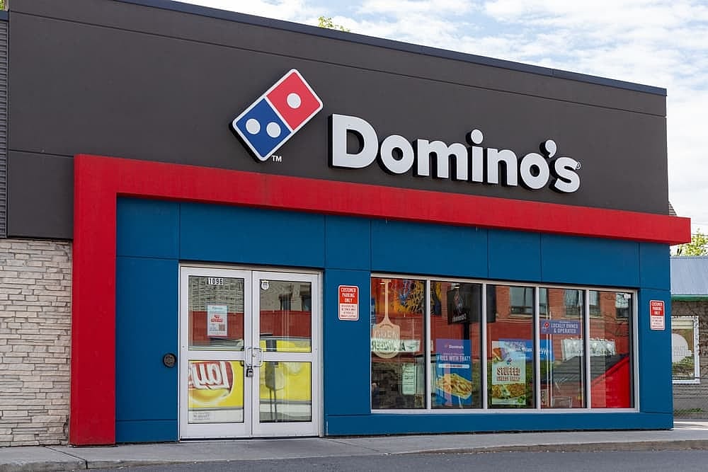 Domino's Pizza building exterior.