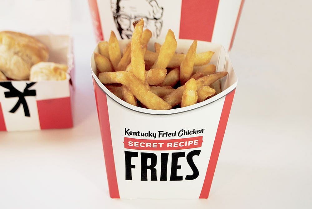 A side of KFC french fries
