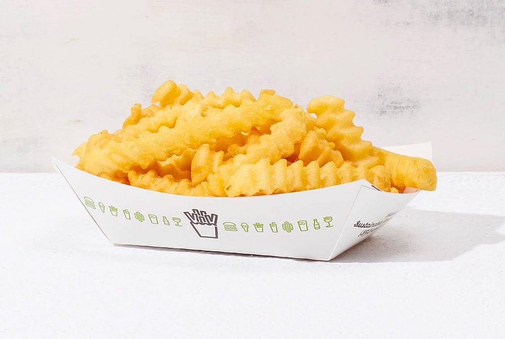 An order of fries from Shake Shack