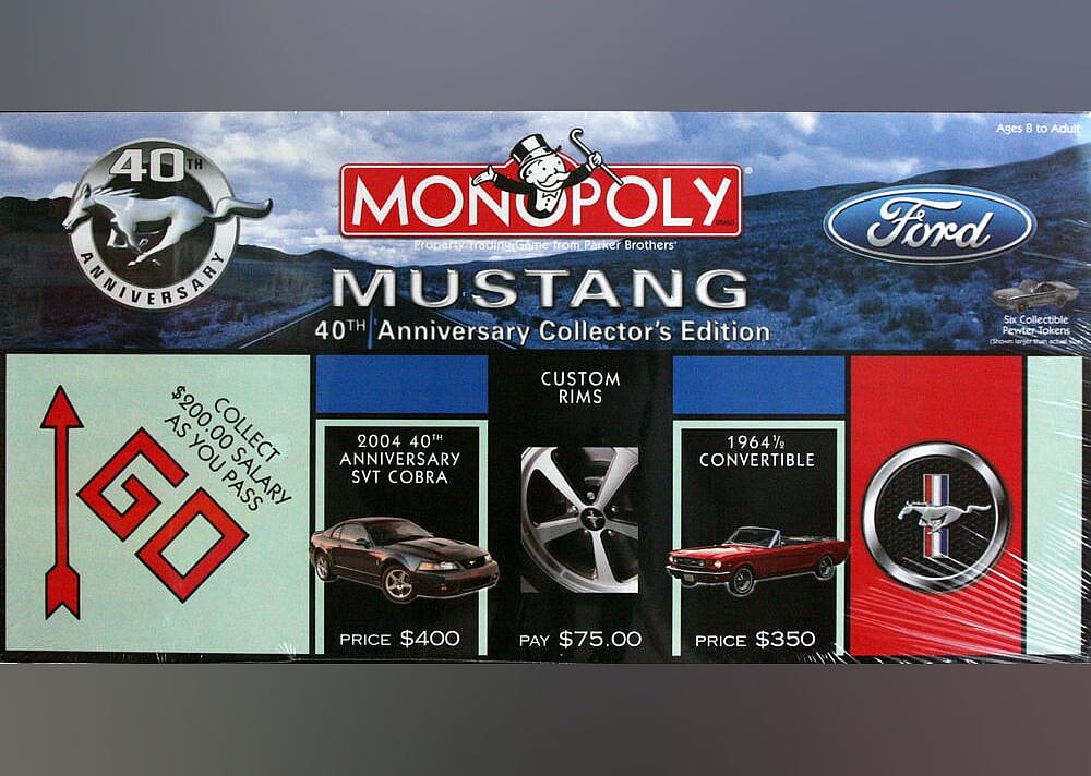2004: Ford Mustang 40th Anniversary Collector's Edition