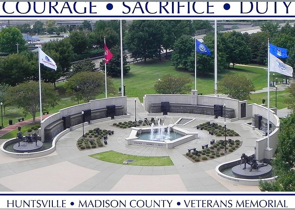 #23. Huntsville Madison County Veterans Memorial