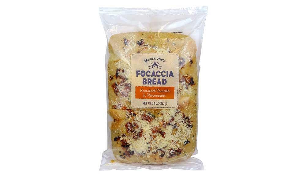Trader Joe's Roasted Tomato and Parmesan Focaccia Bread