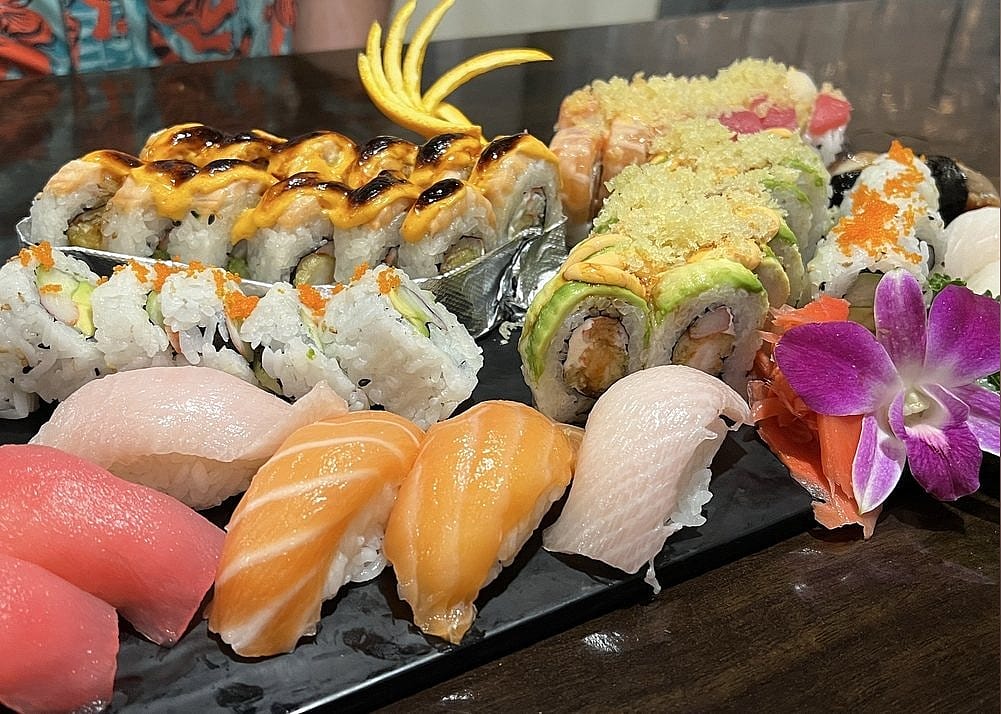 #12. Volcanic Sushi + Sake
