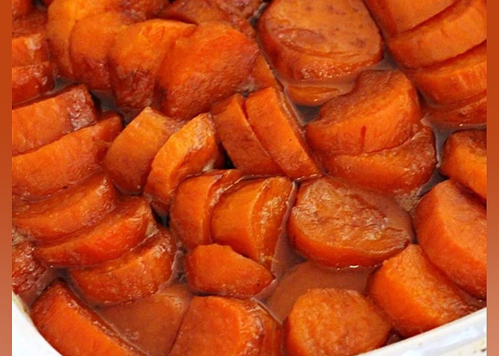 Classic candied sweet potatoes