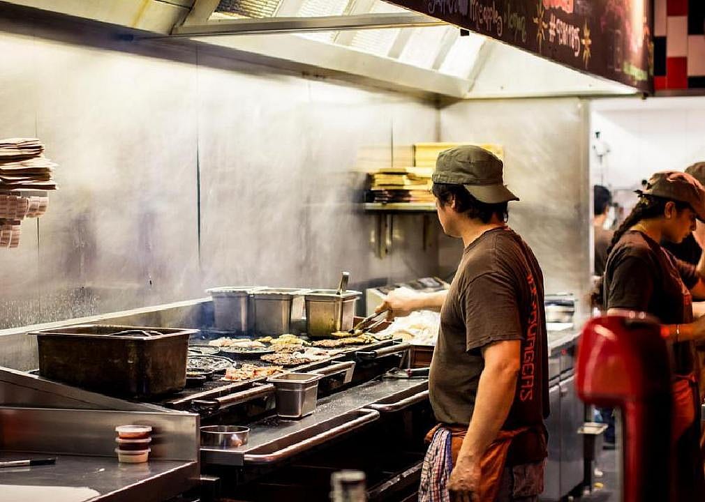 #15. Cooks, fast food