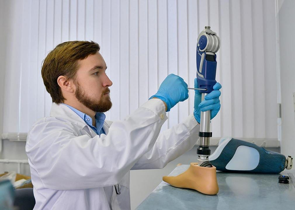 #13. Orthotists and prosthetists