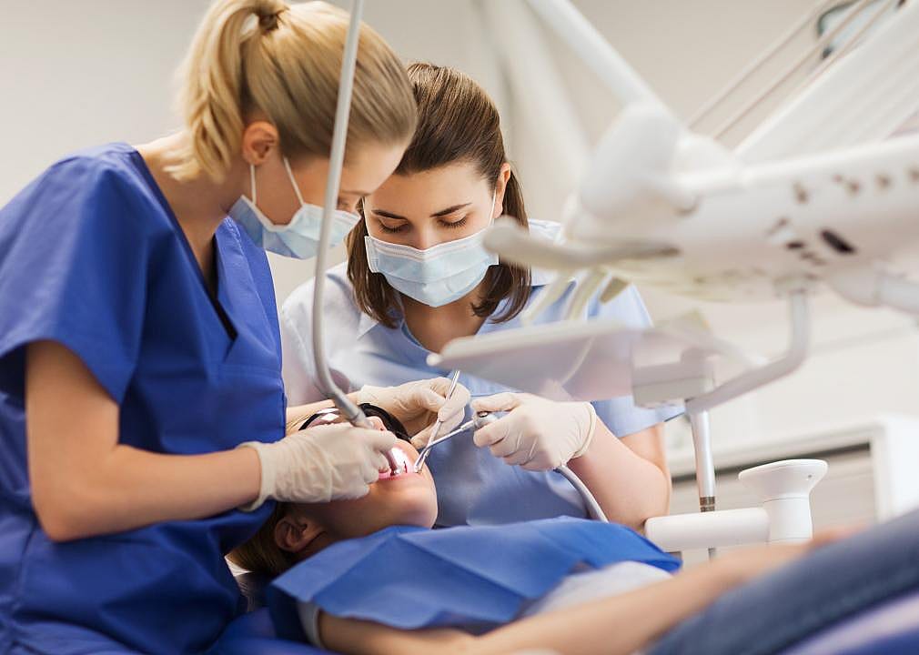 #8. Dental assistants
