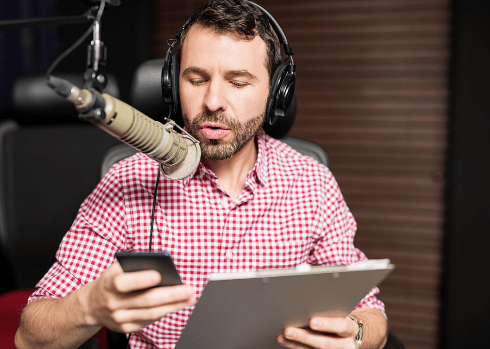 #43. Broadcast announcers and radio disc jockeys