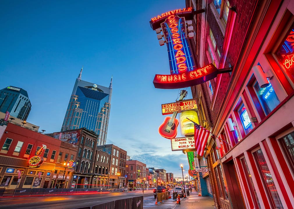#50. Nashville-Davidson--Murfreesboro--Franklin, TN Metro Area