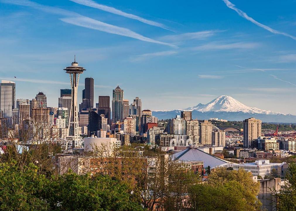 Seatlle downtown skyline.