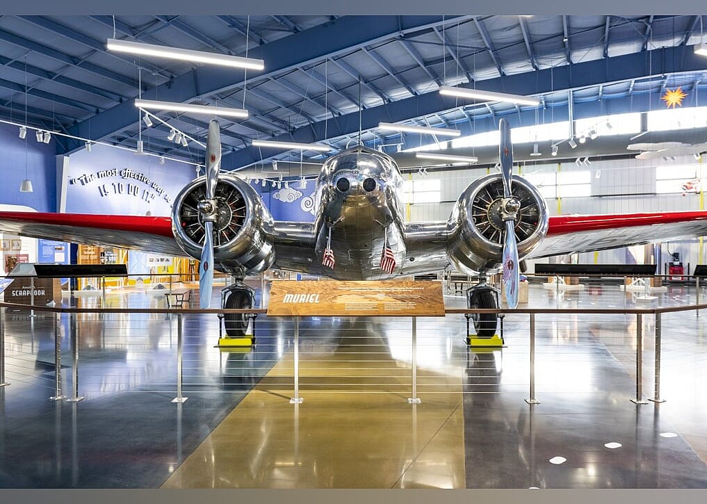 #22. Amelia Earhart Hangar Museum
