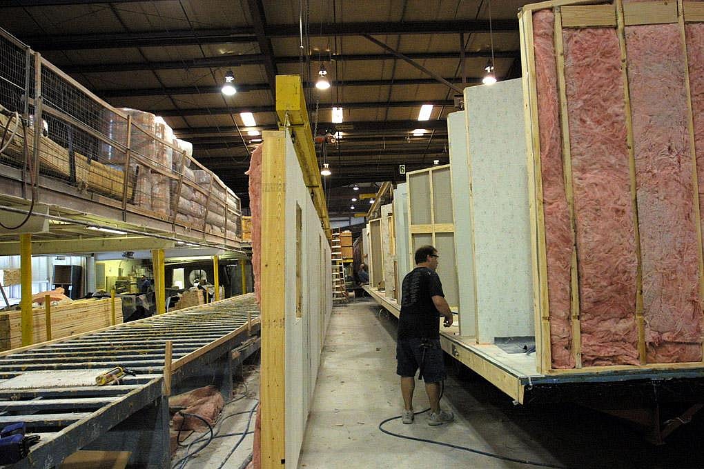 Making of manufactured homes
