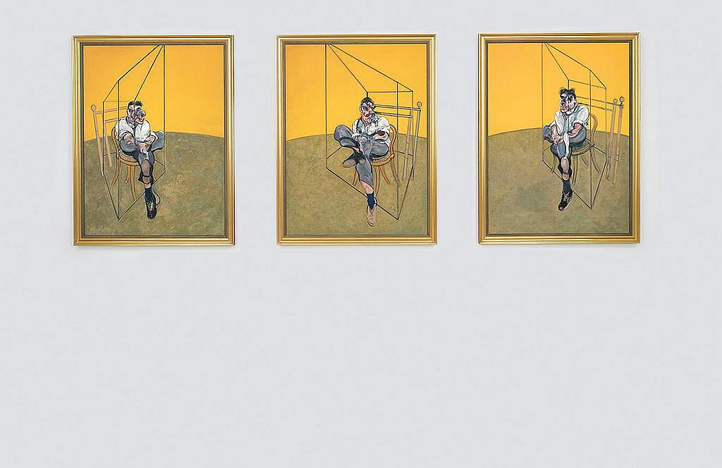'Three Studies of Lucian Freud'