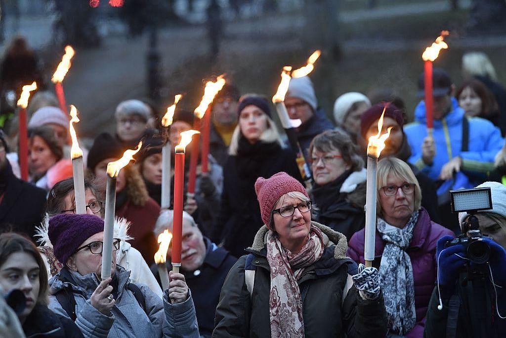 Rally in Stockholm