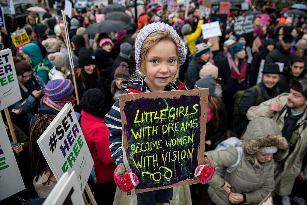 Women's march in London