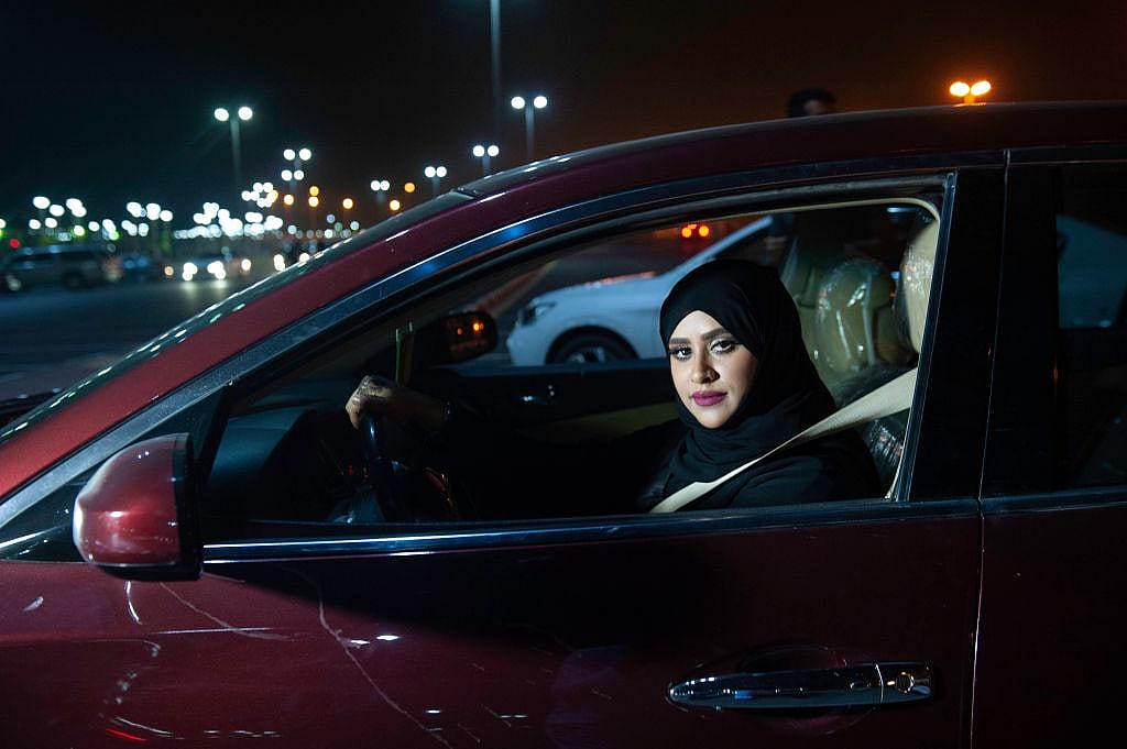 Women drive in Saudi Arabia