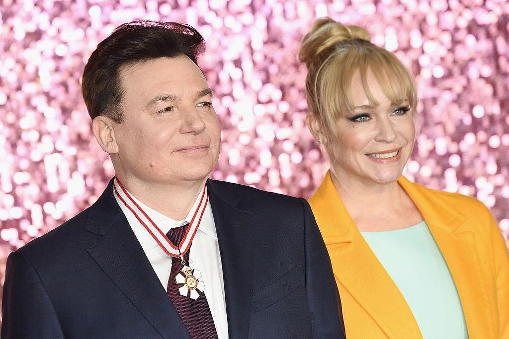 Kelly Tisdale and Mike Myers