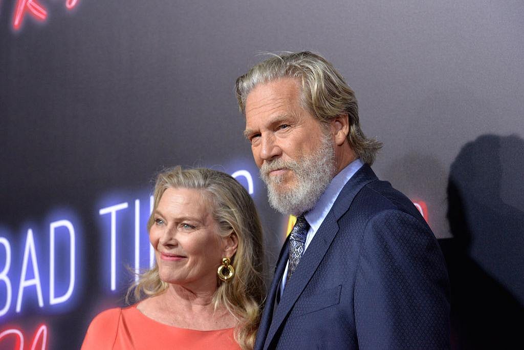 Susan Geston and Jeff Bridges
