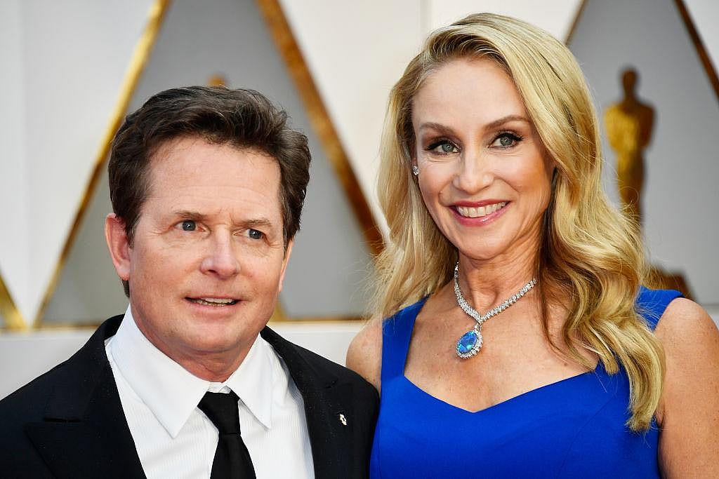 Tracy Pollan and Michael J. Fox