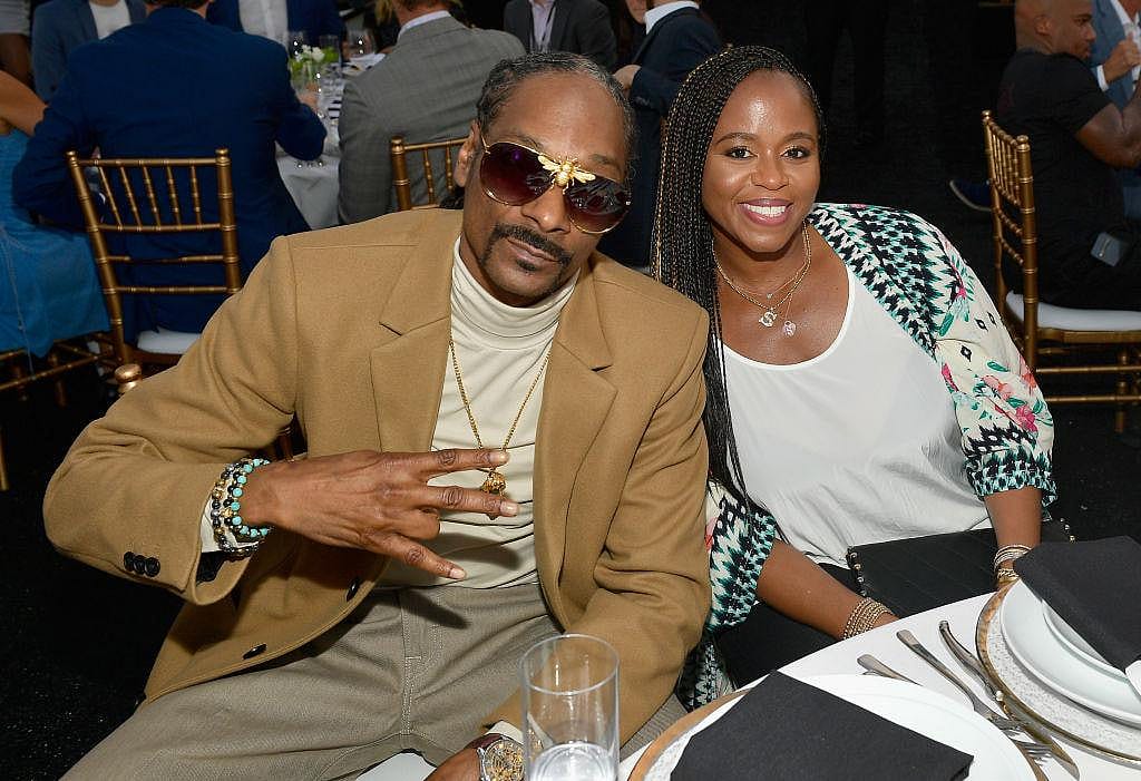 Shante Broadus and Snoop Dogg