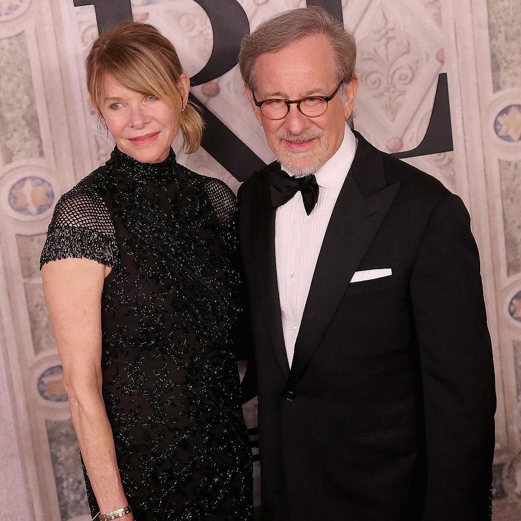 Kate Capshaw and Steven Spielberg