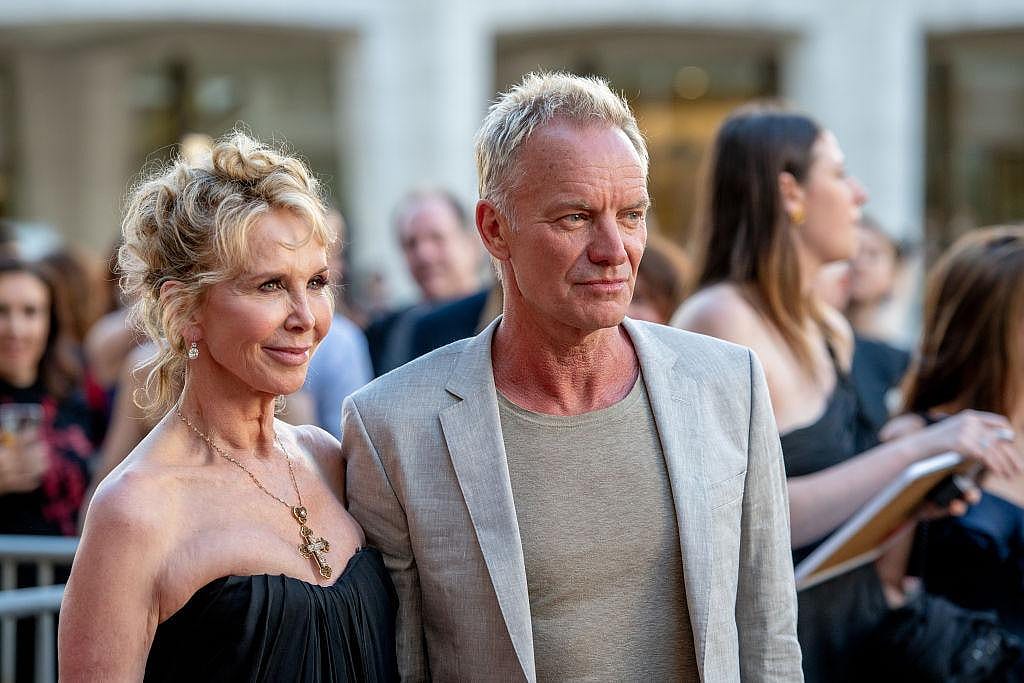 Trudie Styler and Sting
