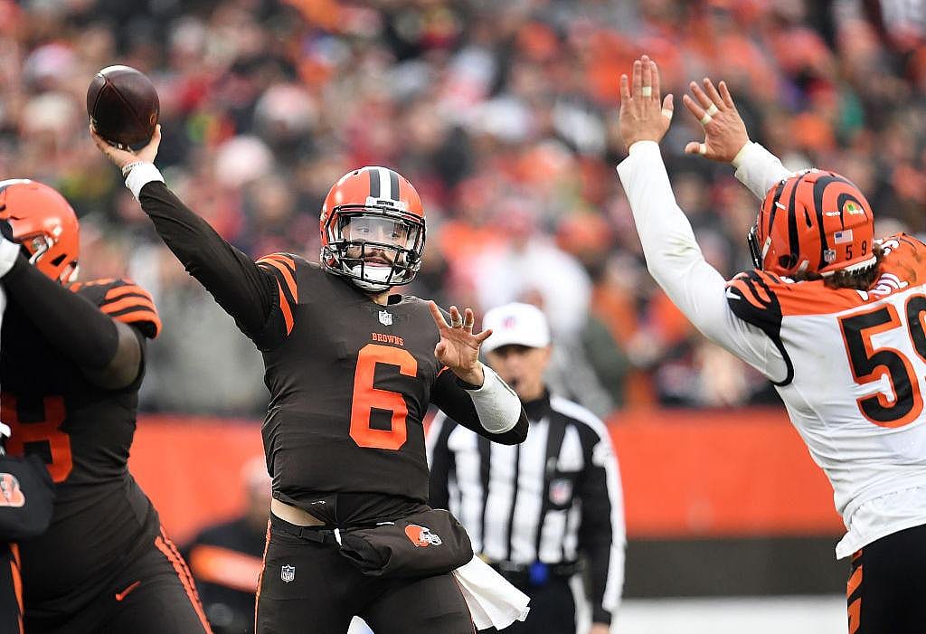 Cleveland Browns (7-7-1) @ Baltimore Ravens (9-6)
